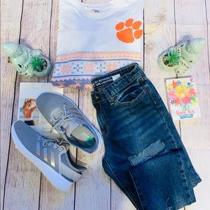 Clemson University Logo Shirt women’s sz sweatshir